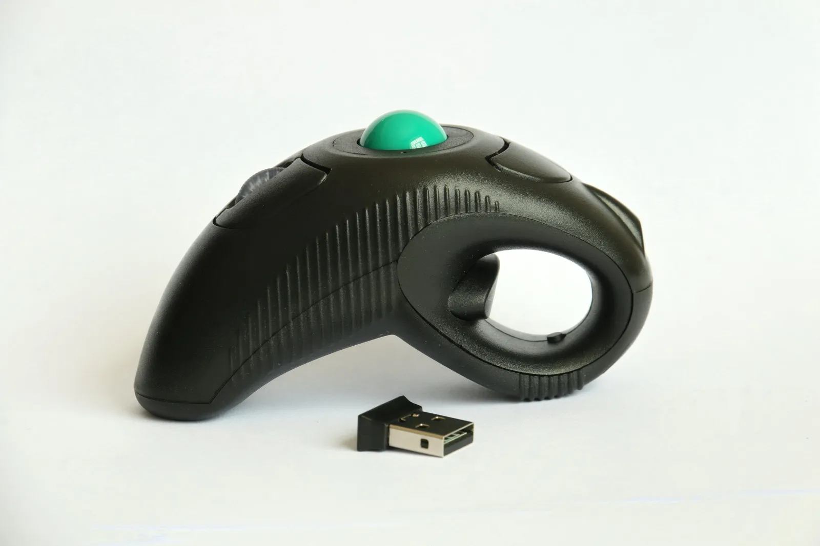 Track ball Мышь Беспроводной 2,4 ГГц Мышь USB Ручной Беспроводной Мышь указатель с использованием оптического след мяч лазерный луч мыши l1203#3