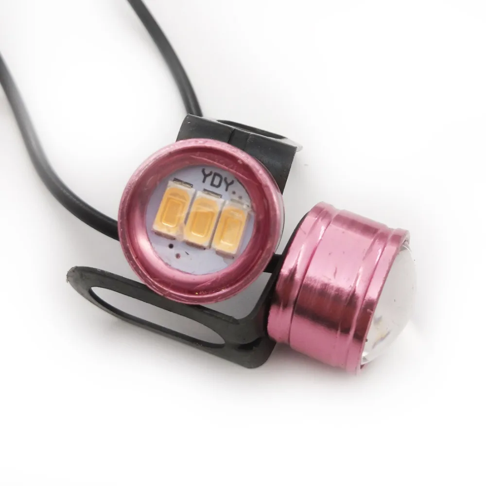 2 шт. Заводская Оптовая продажа Новый мотоцикл LED зеркало свет 23 мм орлиный глаз