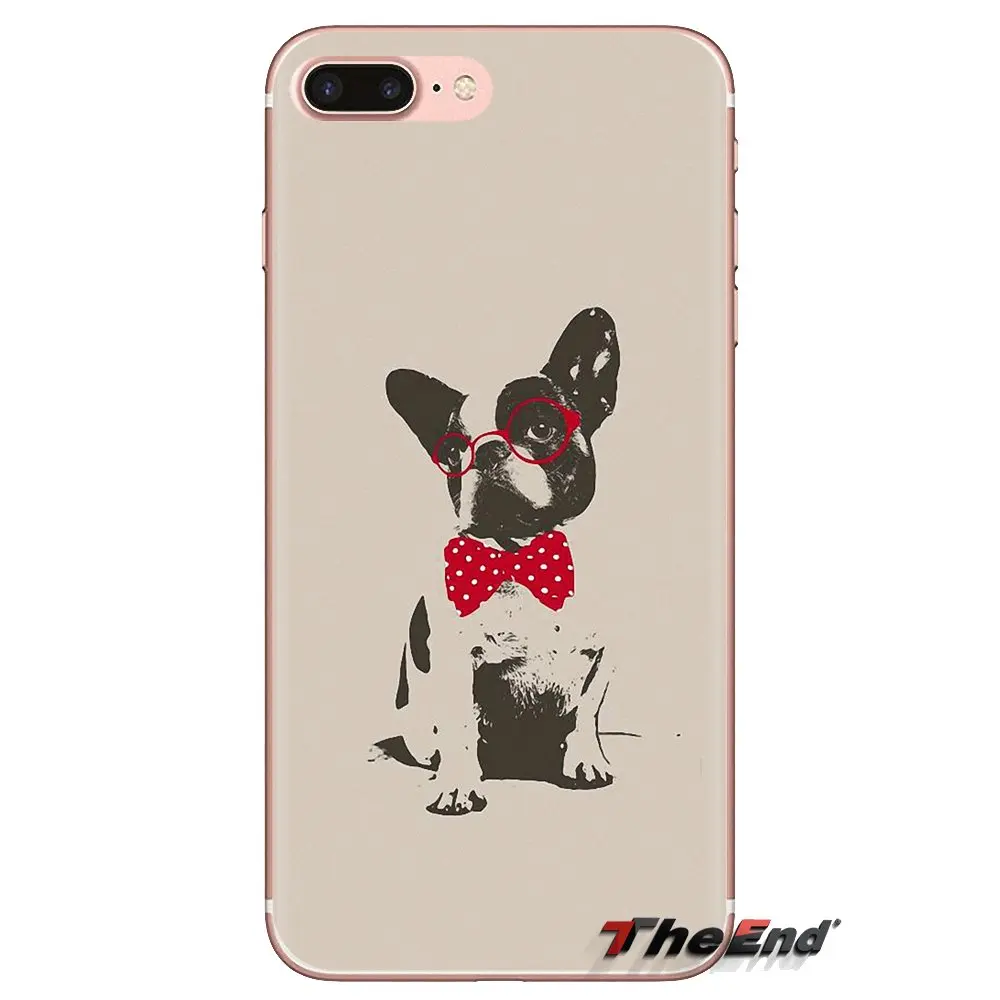 Для Xiaomi Redmi 4A S2 Note 3 3S 4 4X 5 Plus 6 7 6A Pro Pocophone F1 милый пес бостон терьер прозрачные мягкие чехлы.