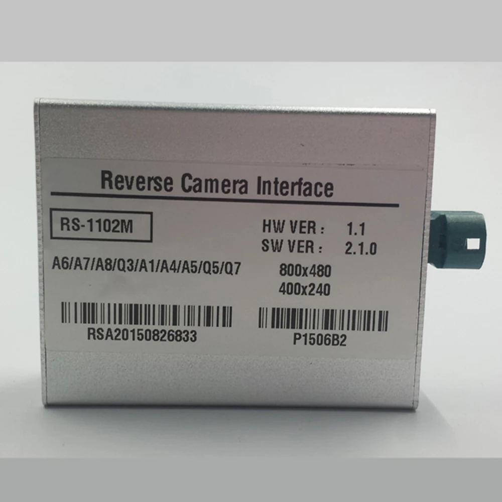 

Car Rearview Backup Camera LVDS Video Interface For Audi A6 MMI 3G 4G With Parking Guidelines
