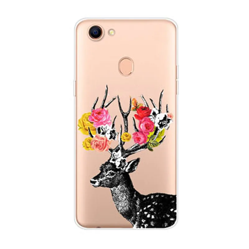 Чехол для Oppo F5 Youth прозрачная защитная задняя крышка тонкий мягкий чехол F 5