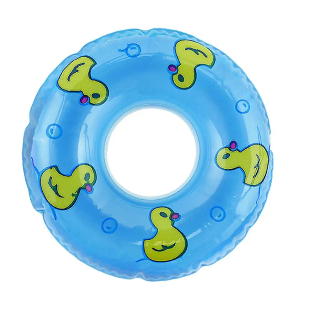 1x Blue (Duck) 5 шт./1 шт. Красочные Кукла плавучий буй спасательный круг для куклы Барби аксессуары Келли пляжный купальный "сделай сам" для детей, для игры в ванной игрушки - Цвет: 1x Blue (Duck)