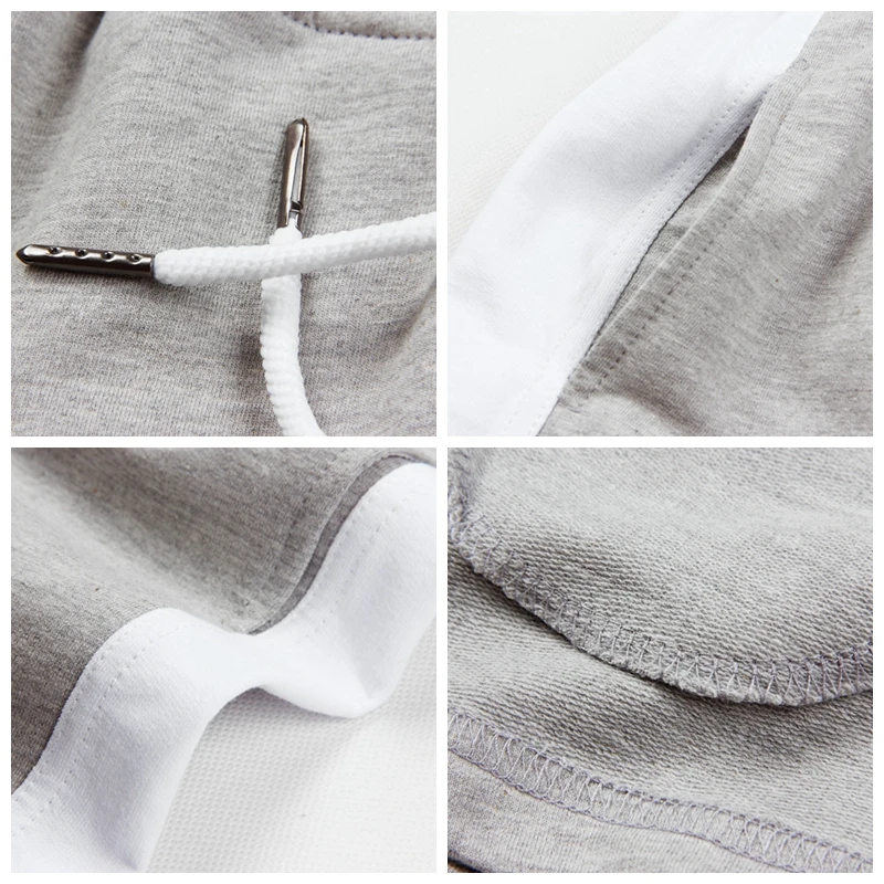 

Men Casual Shorts Drawstring Mid Waist Cotton Solid 5 Colors Summer Beach Slim Short Fitness Clothing 047-4196