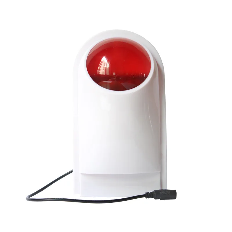 

Водонепроницаемая уличная сирена 12 В постоянного тока, 20 зон, беспроводной детектор сигнализации, стробоскоп с пультом дистанционного управления