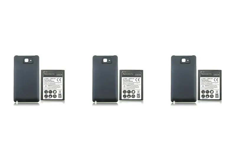 3x5000 мАч EB615268VU расширенная батарея + 3x задняя цветная обложка для Samsung Galaxy Note I9220 GT