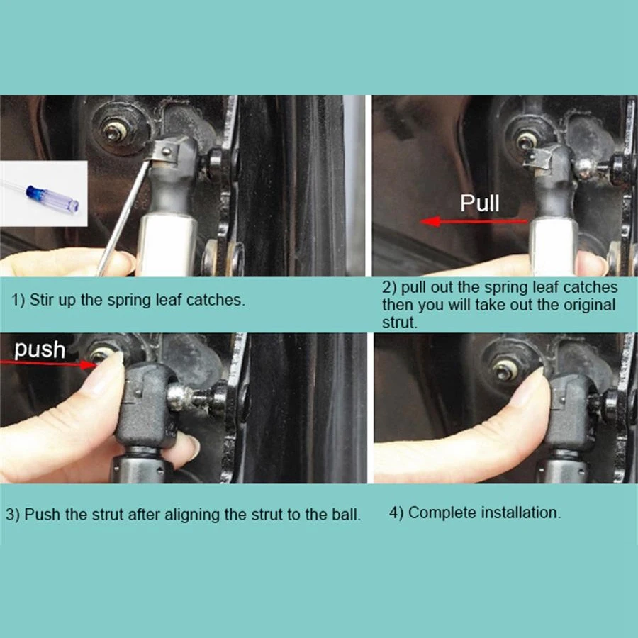 NEW-2Pcs для Ford Focus Mk2 хэтчбек 2005 2006 2007 2008 2009 2010 автомобиль-Стайлинг Багажник багажника газовые стойки газовая пружина
