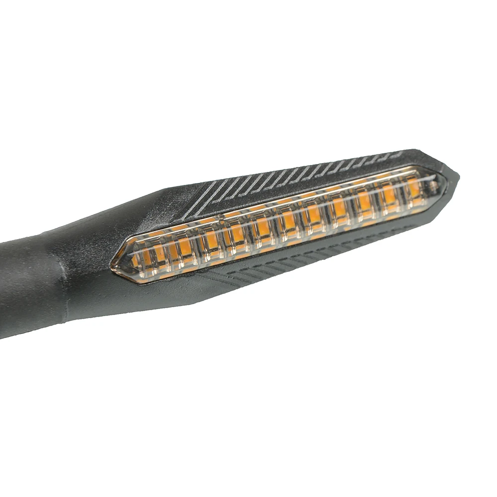 Motorcycle 12V LED Turn Signals Motorbike Waterproof Flashing Light Flexible Moto Headlights For Honda Kawasaki BMW Yamaha TMAX |