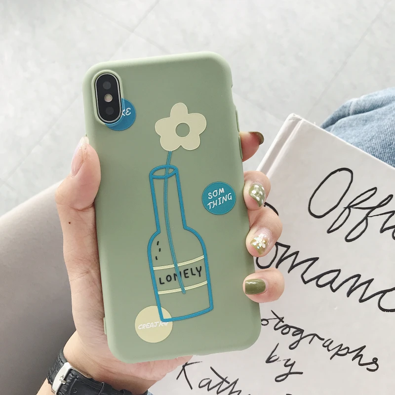 Простой мягкий чехол для iPhone XS MAX XR X 8 7 Plus 6 6s силиконовый |