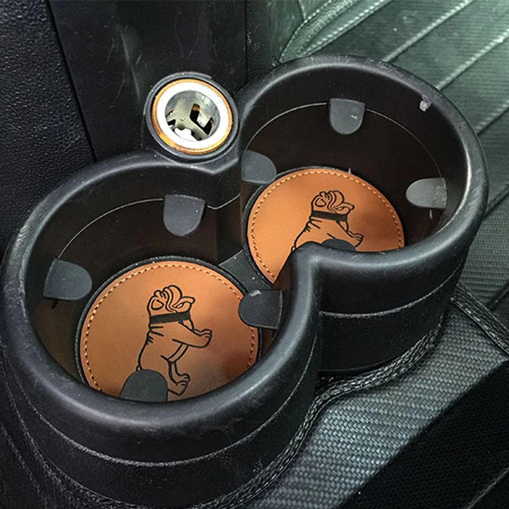 7 шт./лот Декор бульдога Автомобильная Нескользящая внутренняя дверная накладка