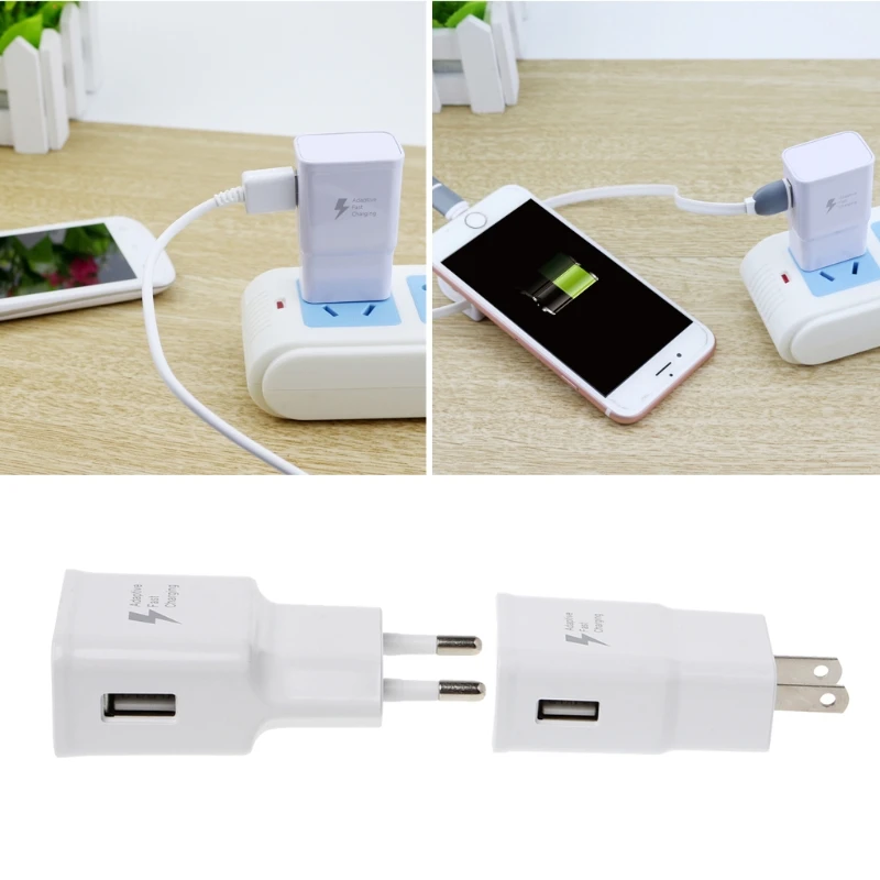 OOTDTY Адаптивное зарядное устройство для быстрой зарядки USB Samsung Galaxy S8 S7 S6