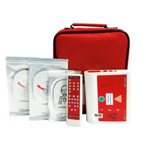 Автоматический внешний дефибриллятор симулятор CPR AED обучение тренера на арабском языке