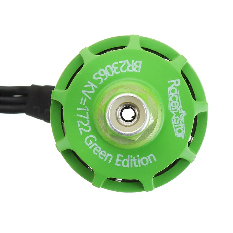 Новый горячий Racerstar 2306 BR2306S Green Edition 1722KV бесщеточный двигатель 4 6 S для RC Дрон FPV Racing