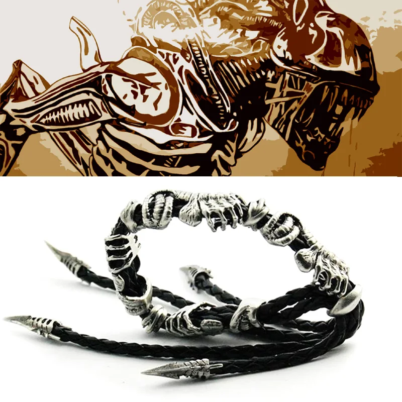 AVP Alien браслет Queen Кавинант Predator ювелирное изделие hloween подарок оптовая