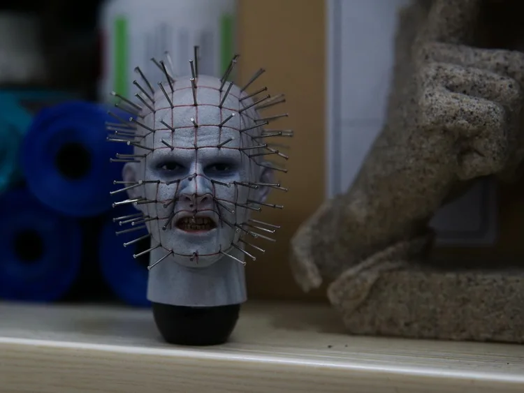 Фигурка со шкалой 1/6 аксессуар голова с шероховатой головкой форма мужской