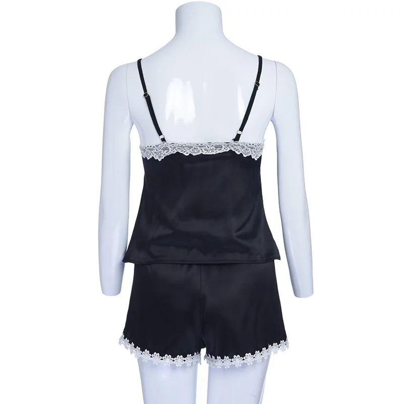 Женская кружевная пикантная страсть сексуальное белье 2PC Set mujer shein одежда для сна