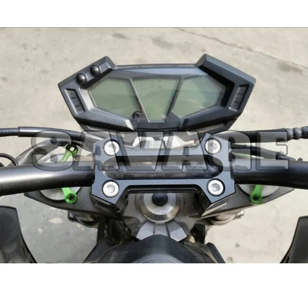 Для KAWASAKI Z800 2013-2014 Зеленый 2015 новое поступление CNC алюминиевый руль для мотоцикла
