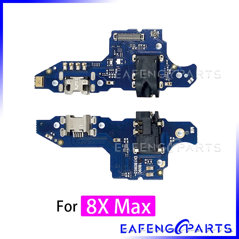 Фото Зарядное устройство PCB Flex для Huawei Honor 8 Lite 8C 8X 8 Pro Max USB порт Коннектор с микрофоном зарядная док-станция гибкий кабель запасная часть №5