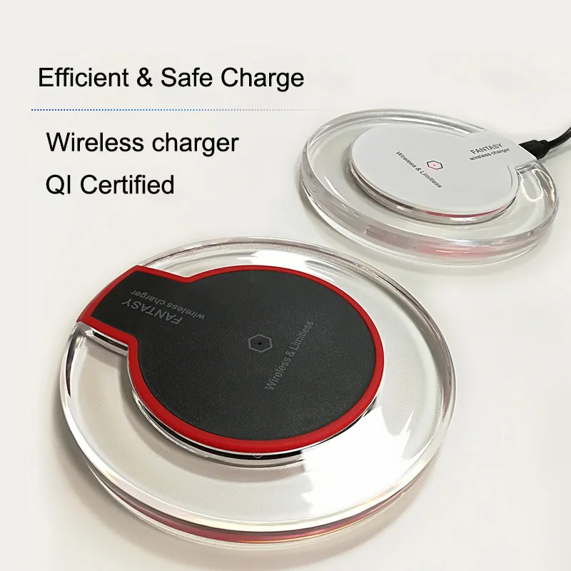 Беспроводное зарядное устройство Esobest 5 Вт для iphone 8 plus X Samsung S6 edge S7 S8 портативное