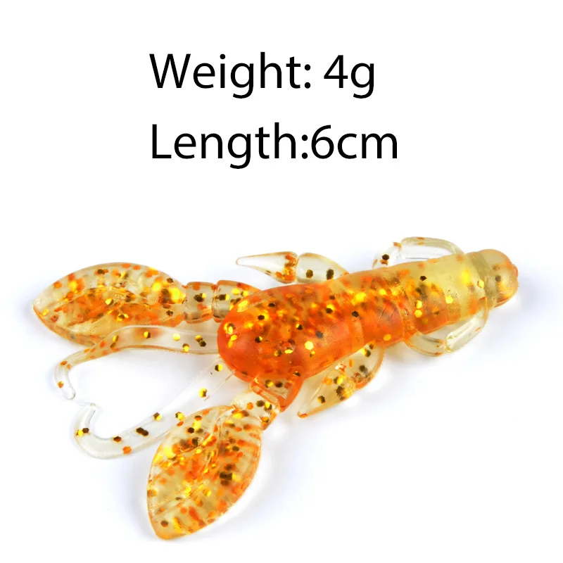 MEREDITH 10 шт./лот мягкая рыболовная приманка 60 мм/5g силиконовая для рыбалки Мягкая