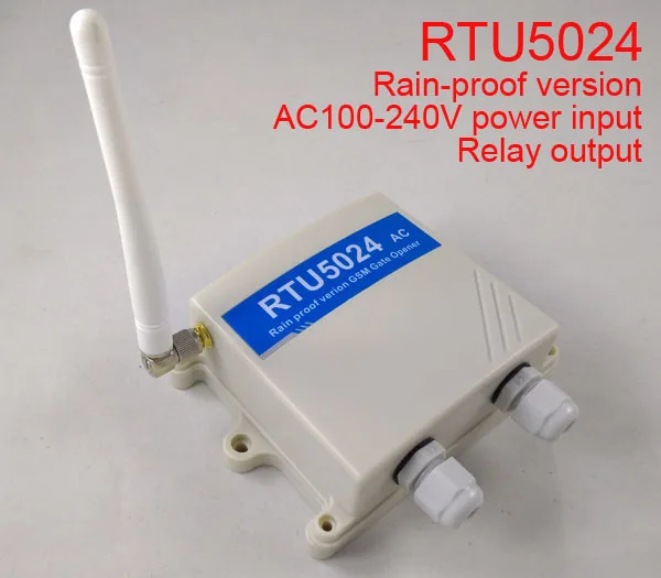 Защита от дождя ver RTU5024 GSM Открыватель ворот реле дистанционного управления доступом беспроводной раздвижной Открыватель ворот Поддержка приложения