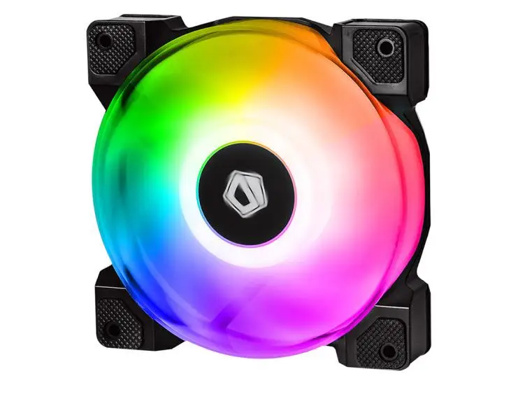 ID-охлаждение DF-12025-ARGB TRIO 5V 3pin Радуга цветная(RGB) контроль температуры вентилятор шасси - Цвет лезвия: 1pcs