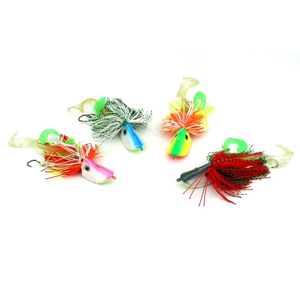 Hengjia 4pcs/lot Multiple Color Lead Jig Head Hook 120g Hooks For Soft Fishing Tackle buzzbaits squid hooks | Спорт и развлечения