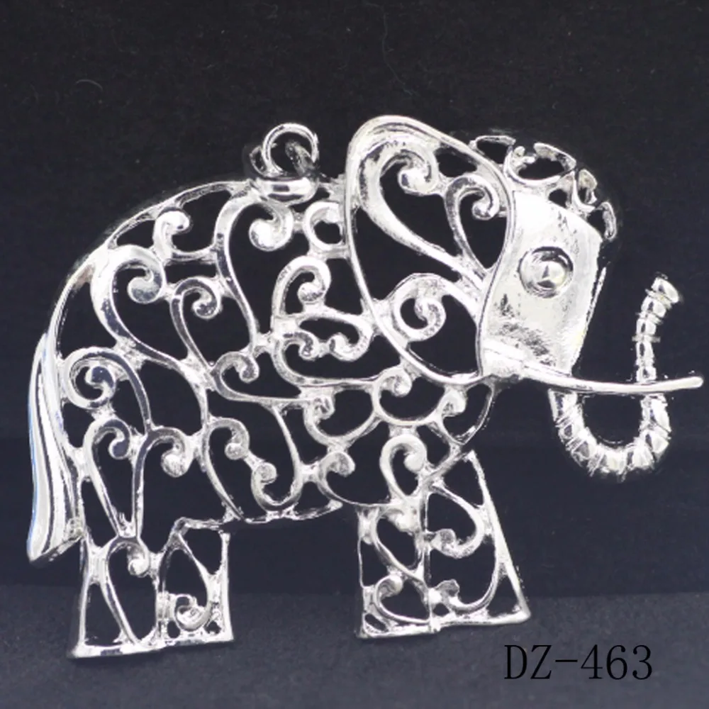 925 sterling silver pendant Europe and the United States to restore ancient ways is hollow-out elephant man | Украшения и