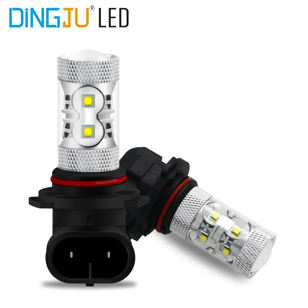 1 шт. 9005 9006 H8 H11 H16 Led HB4 HB3 туман светильник s лампы 10SMD 5202 вождение автомобиля ходовой