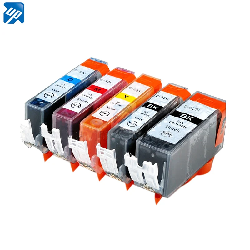 5 шт. 525 чернильный картридж для Canon iP4850 iX6550 MG5150 MG5250 MG6150 MG8150 MG5350 MG6250 MG8250 iP4950 MX715 MX885