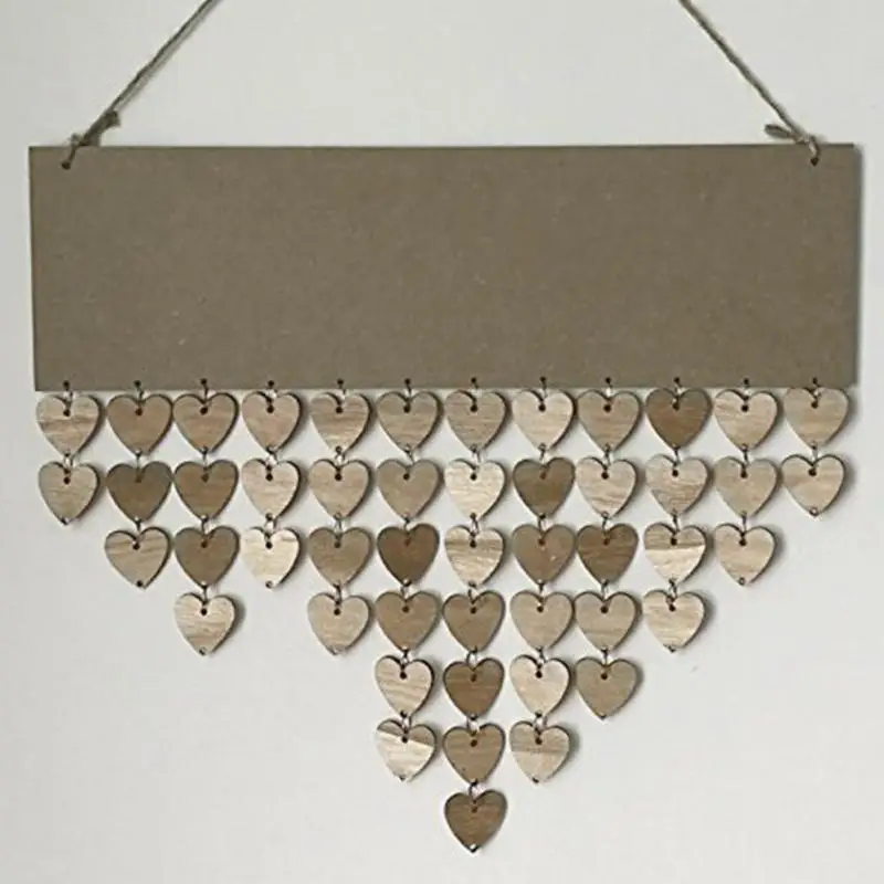 Деревянный календарь напоминание на день рождения доска для событий дня