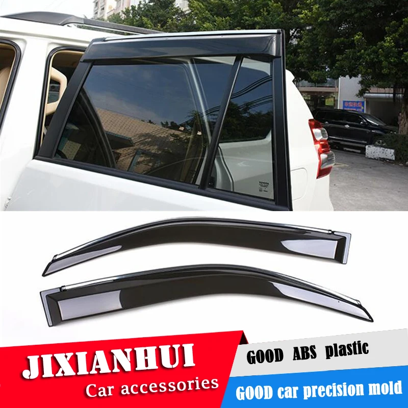 

For prado Plastic Window Visor For prado 2003-2006 Vent Shades Sun Rain Deflector Guard 4PCS/SET Car Styling