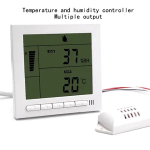220V5A RS485 программируемый контроллер температуры и влажности с несколькими выходами