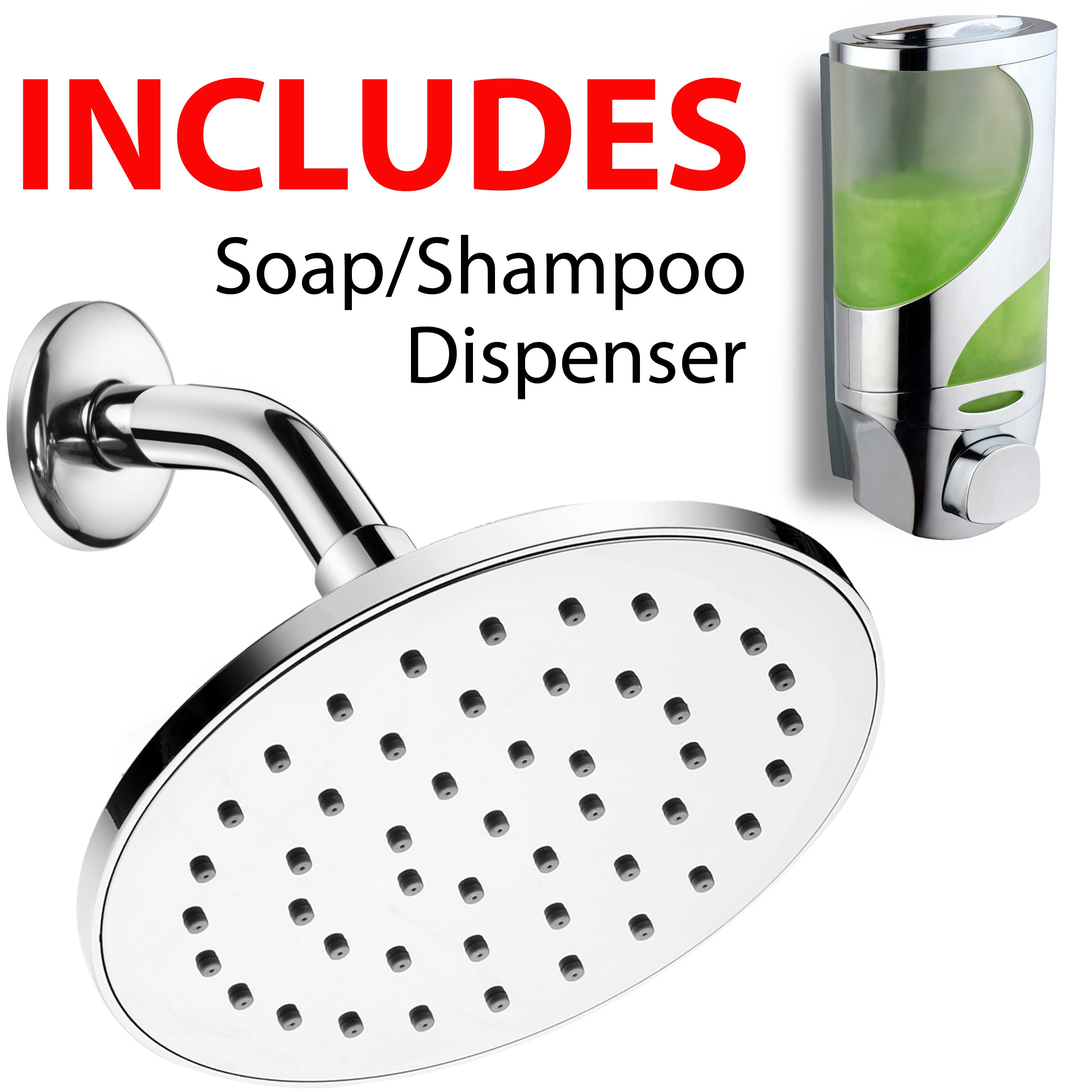 Hydroluxe 6 дюймов высокая-Давление Насадки для душа и Бесплатная мыла | Обустройство