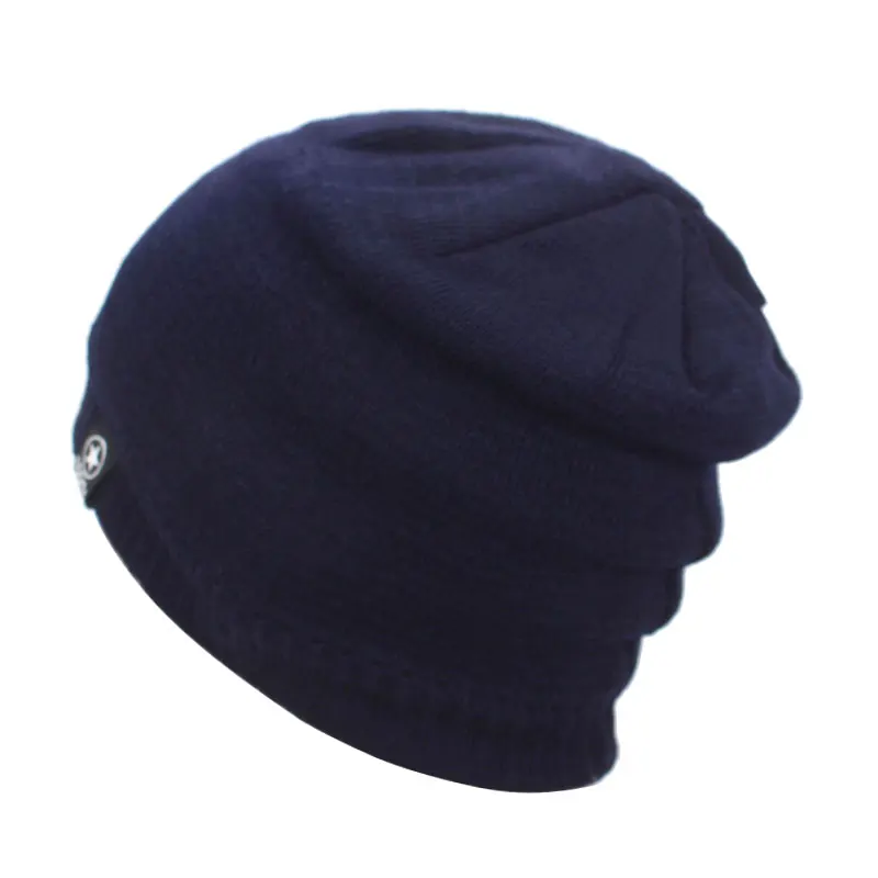 Зимние вязаные женские шапки AETRUE облегающие мужская маска шапочка теплая мягкая