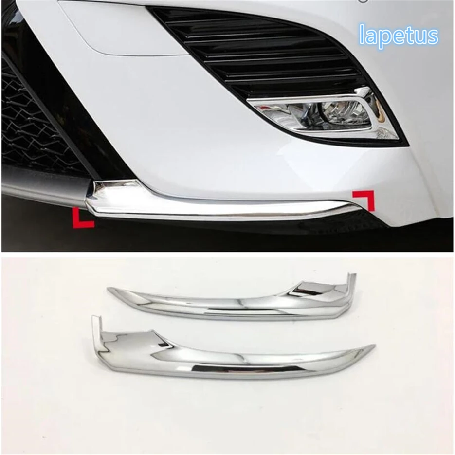 Передний бампер Lapetus нижние Угловые полосы защитная Накладка для Toyota Camry 2018 2021 АБС