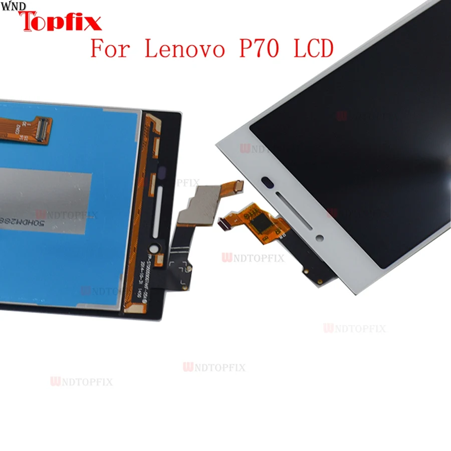Для Lenovo P70 ЖК-дисплей кодирующий преобразователь сенсорного экрана в сборе с