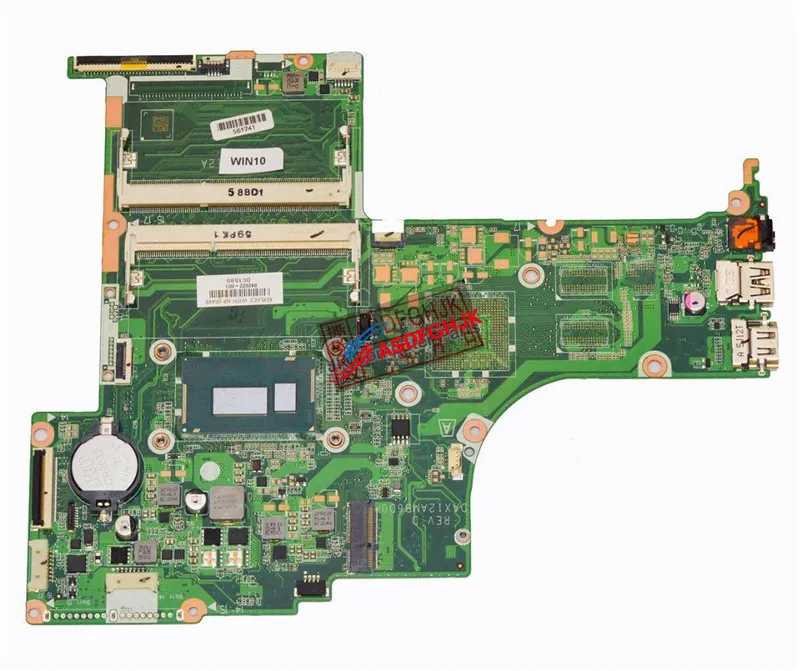 Оригинальная материнская плата для ноутбука HP Pavilion 17-G103DX с диагональю 2,0 ГГц, ЦП 842622-601, DAX12AMB6D0, полностью протестирована