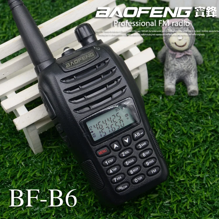 Рация Baofeng uv b6 Police двухдиапазонный УКВ и УВЧ любительский радиоприемник