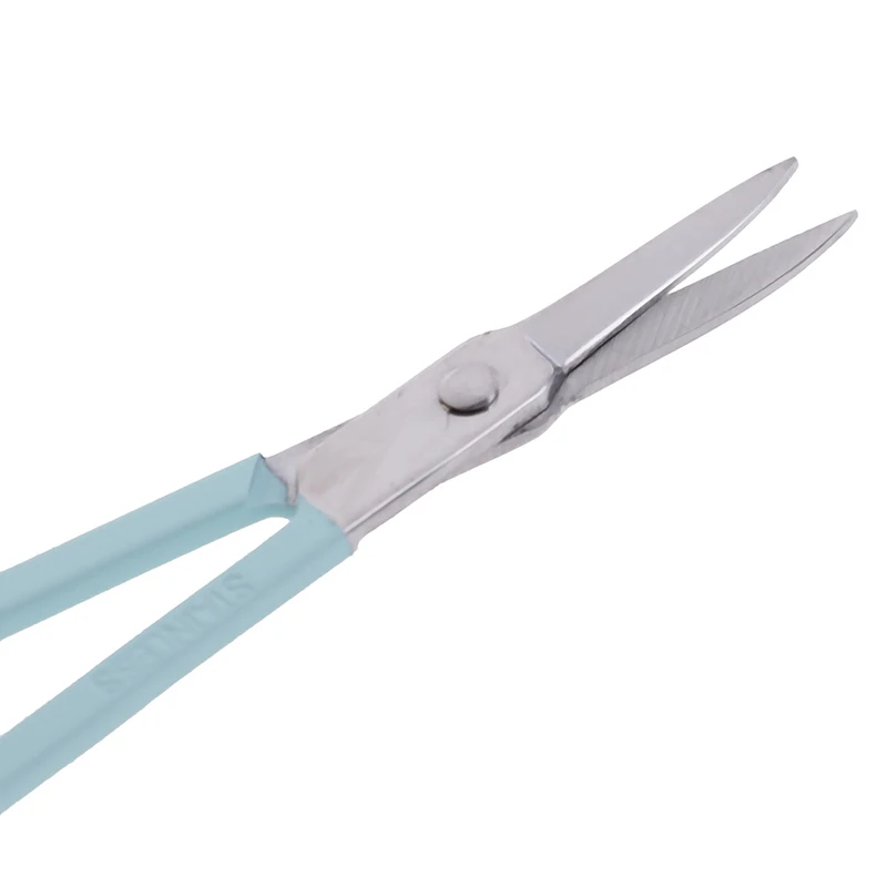 1 шт. случайные цвета острый кончик ножницы для бровей макияжа нержавеющая сталь