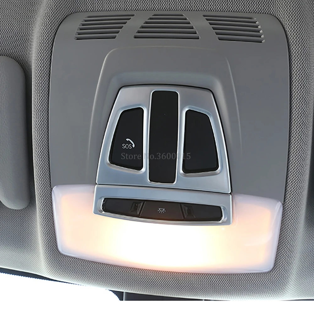 For BMW X1 F48 X5 F15 X6 F16 2 Series Active Tourer F45 F46 2016 2017 2018 Front Reading Light Lamp Cover Trim Inner Accessories|Лепнина