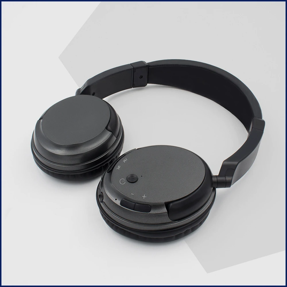 С микрофоном Легкий проводной беспроводной Bluetooth наушники за ухо глубокий бас