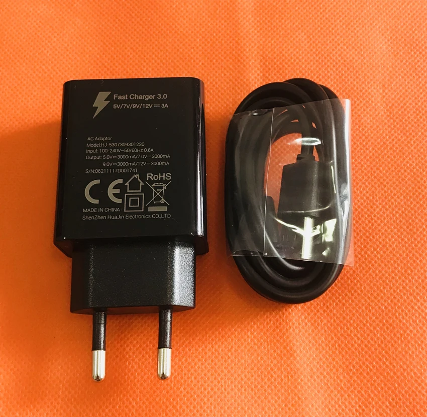 Оригинальное дорожное зарядное устройство + USB кабель для DOOGEE BL12000 Восьмиядерный
