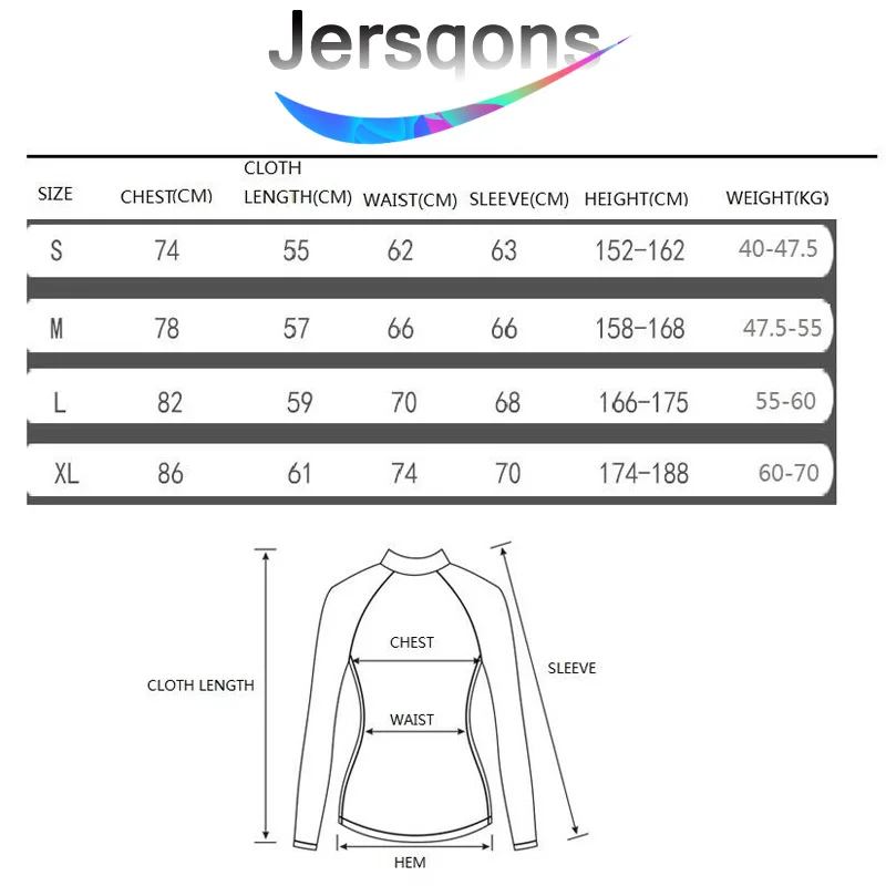Jersqons Мультфильм Печать с длинным рукавом Rashguard женщины лайкра анти-УФ купальники