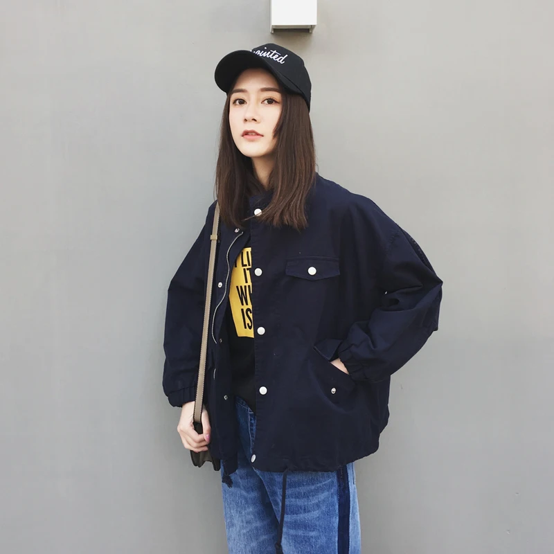 Гонконгский ветер красивое свободное тонкое платье короткая куртка Женская