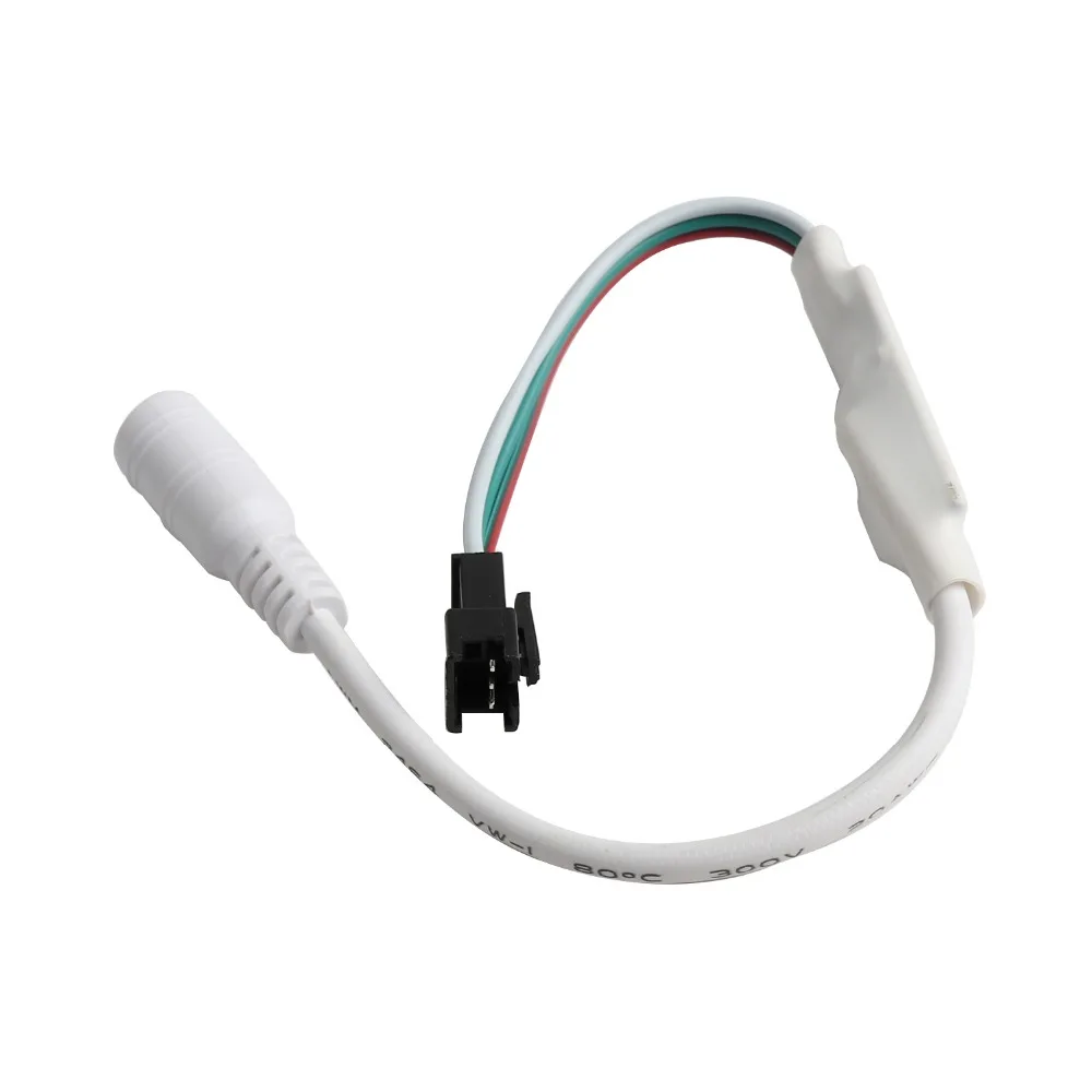 DC5-24V RGB управление Лер RF беспроводной регулятор освещенности с дистанционным управлением для WS2811 WS2812B Светодиодные ленты 2048 пикселей 300 видов изменений цифровой JQ