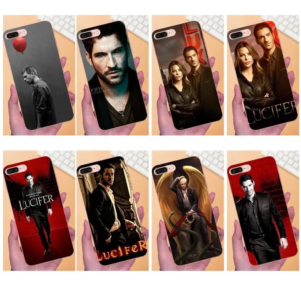 Для Samsung Galaxy Note 5 8 9 S3 S4 S5 S6 S7 S8 S9 S10 mini Edge Plus Lite TPU Новая мода Lucifer Tv серия много
