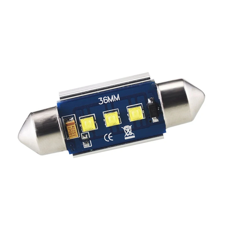

4pcs 31mm 36mm 39mm 41mm FESTOON Car Bulb Canbus C5W 12V 24V White Color TOP quality LED Bulb Dome Light