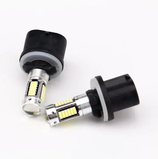 Синий 25Вт светодиодный 30 SMD 880 PG13 H27W1 892 899 автомобиль лампы Противотуманные фары светильник для вождения автомобиля головной светильник 4014