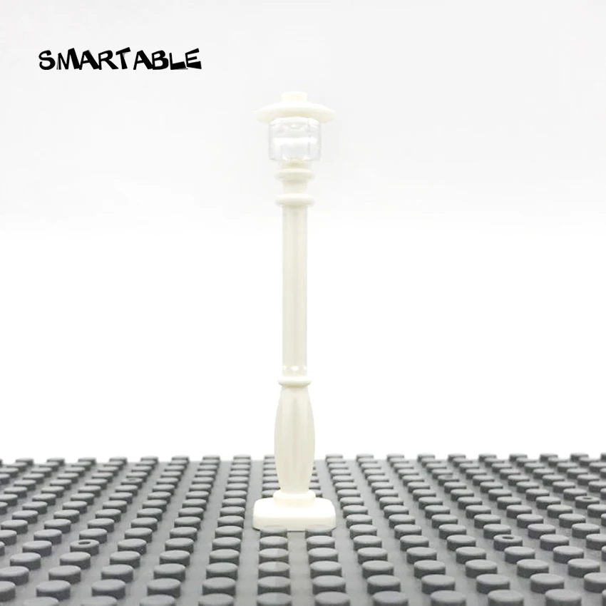 Уличная лампа Smartable MOC в стиле ретро с абажуром виде лампы детали для конструктора