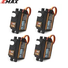 EMAX ES3003 17 г 3,5 кг 0.13sec 23T пластиковая Шестерня Аналоговый сервопривод для RC самолета ES3103 обновление